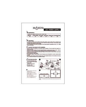 DRIVER FINO TENSION CONSTANTE IP20 24VDC  30W  (SS30-24VF)